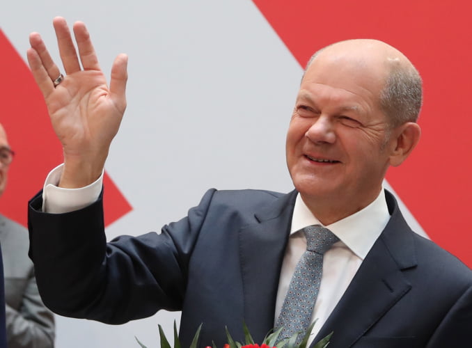 Partido Social-Democrata vence sigla de Merkel na Alemanha, apontam resultados iniciais