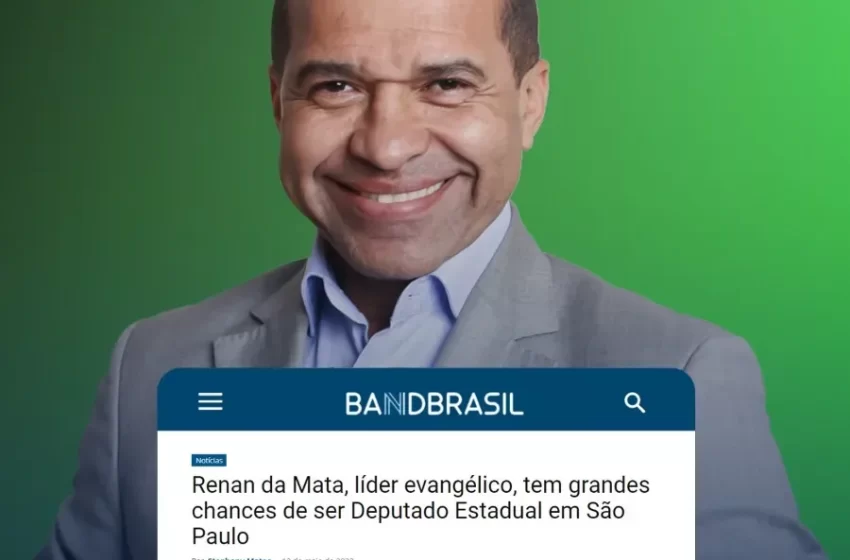  Renan da Mata e a sua proposta de atuar no cargo de Deputado Estadual de São Paulo de forma jamais vista!
