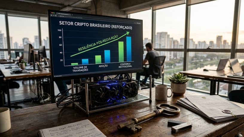 Paulo de Matos Junior avalia que o setor cripto brasileiro pode ficar mais forte depois da pressão regulatória Paulo de Matos Junior